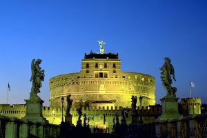 castel sant'angelo notte