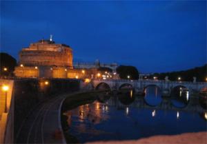 castel sant angelo notte