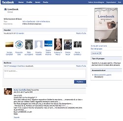 gruppo facebook lovebook