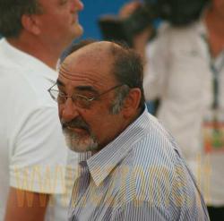 Alessandro Haber ai mondiali di nuoto Roma 09