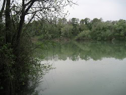 Fiume Tevere a Torrita Tiberina