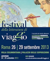 Locandina del Festival Letteratura di viaggio 2013