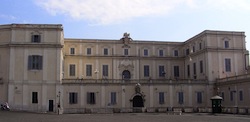 Esterno delle Scuderie del Quirinale