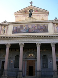 Esterno della chiesa di San Gioacchino in Prati
