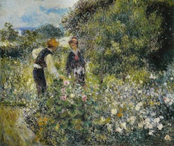 Renoir, La Cueillette des fleurs