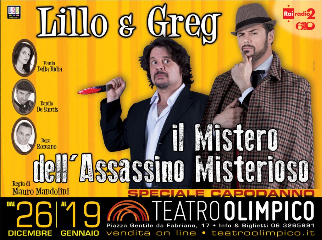 lillo e greg assassino misterioso