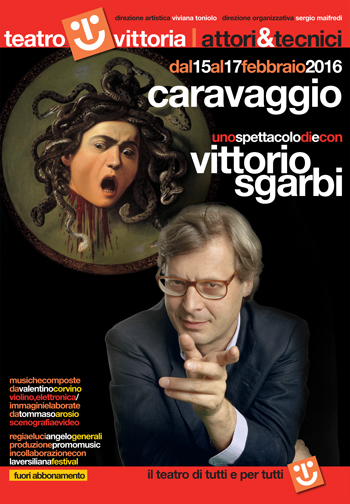 sgarbi caravaggio teatro vittoria