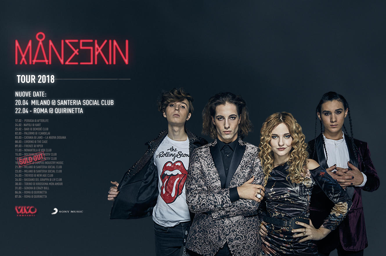 Maneskin concerto roma