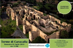 Locandina Terme di Caracalla