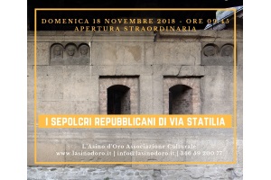 locandina sepolcri via statilia