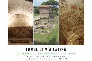 locandina tombe di via latina