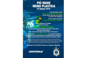 più mare meno plastica locandina