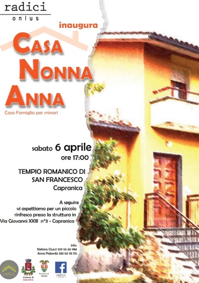 Inside locandina casa nonna