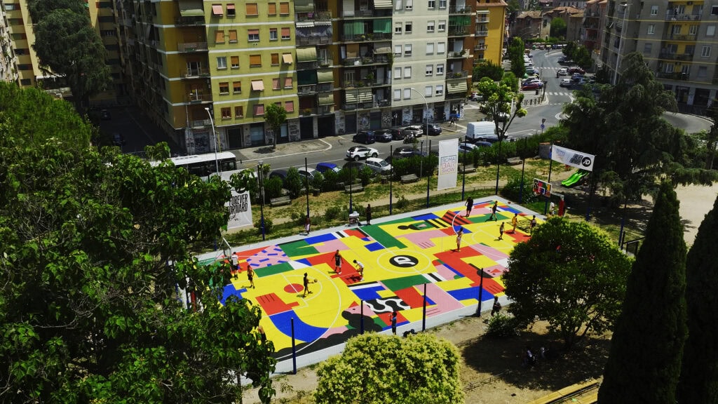 campo basket garbatella