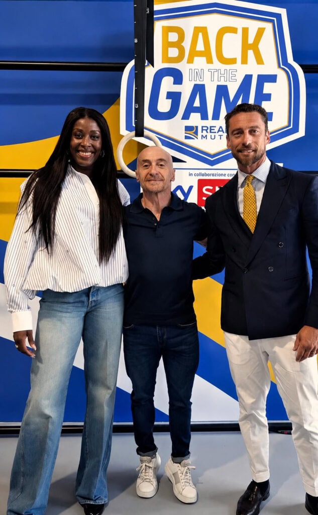 Sylla, Chechi, Marchisio. Foto: courtesy Ufficio Stampa Reale Group