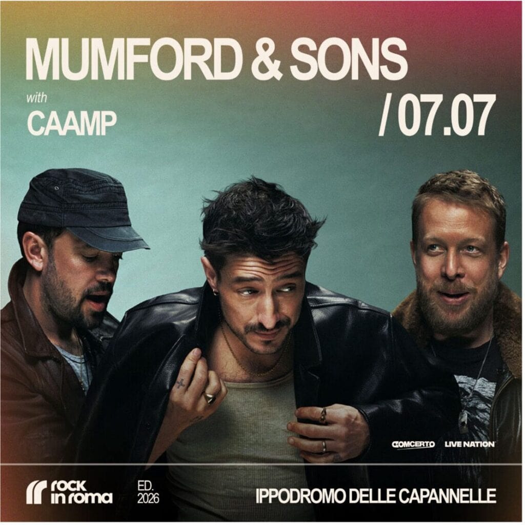 Mumford & Sons in concerto a Roma: unica data italiana a luglio 2026