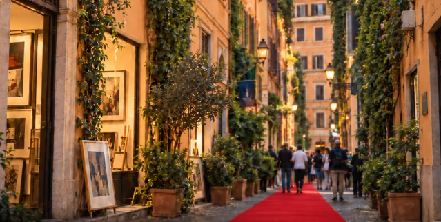 Notte Bianca di Via Margutta 2026: arte e cinema per il progetto Fuori Atelier